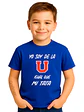 Polera Niño Universidad de chile Logos Soy de la u igual que mi tata  Grafimax - Miniatura 1