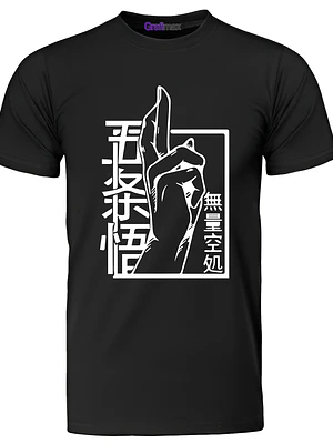 Polera Satoru Gojo Satoru Anime dedo Grafimax
