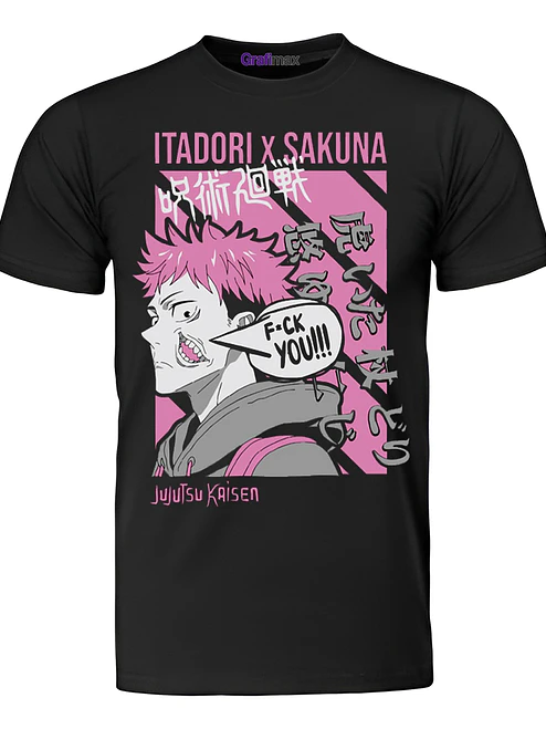 Polera Jujutsu Kaisen Anime iatdori sakuna  Grafimax 1