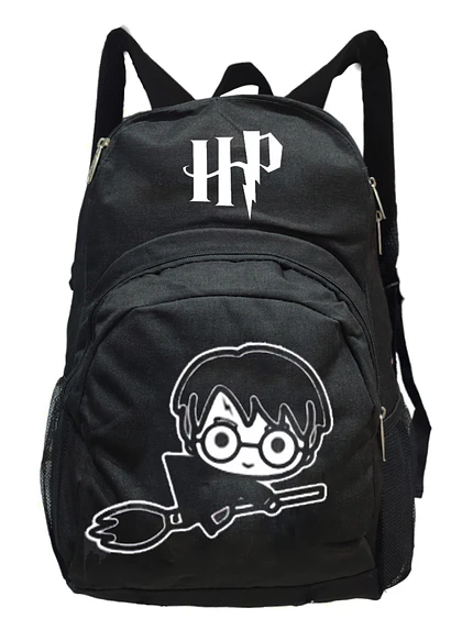 Mochila Harry Potter Chibi Escolar Deportiva Grafimax 1