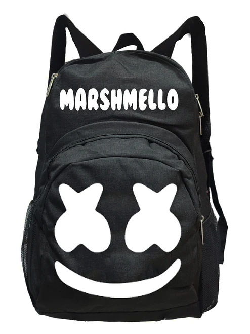 Mochila Marshmello Face Dj Musica Grafimax 1