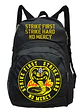Mochila Cobra Kai Logo Karate Mediana Grafimax - Miniatura 1