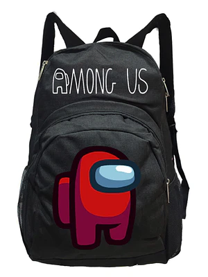 Mochila Deportiva Among Tripulante Rojo Grafimax
