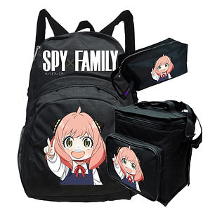 Mochila Anya Spy Family Pack Lonchera Estuche Grafimax