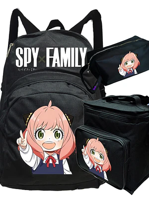 Mochila Anya Spy Family Pack Lonchera Estuche Grafimax