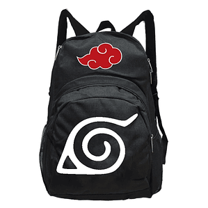 Mochila Naruto Usumaki Akatsuki Aldea De La Hoja Grafimax