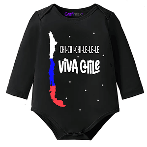 Body Bebé Pilucho Chi chi chi le le le Fiestas Patrias Chile - Grafimax