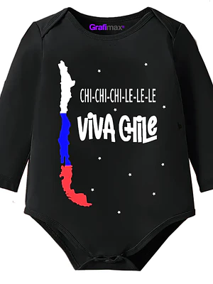 Body Bebé Pilucho Chi chi chi le le le Fiestas Patrias Chile - Grafimax