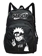 Mochila Naruto Saludo Anime 20 Litros Negra Grafimax - Miniatura 1
