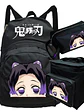 Mochila Kimetsu Shinobu Kocho Pack Lonchera Estuche Grafimax - Miniatura 1