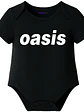 Body Bebé Pilucho Manga Corta Oasis Rock Grafimax - Miniatura 1