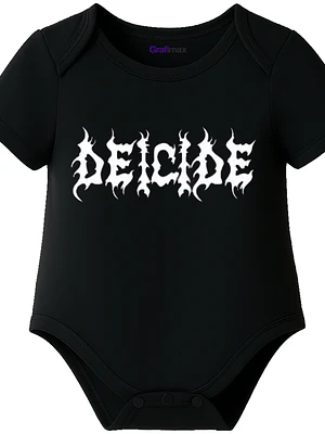 Body Bebé Pilucho Manga Corta Deicide Rock Metal Grafimax