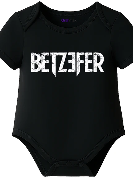 Body Bebé Pilucho Manga Corta Betzefer Rock Metal Grafimax 1