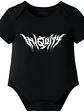 Body Bebé Pilucho Manga Corta Iniquity Rock Metal Grafimax - Miniatura 1