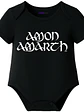 Body Bebé Pilucho Manga Corta Amon Amarth Metal Grafimax - Miniatura 1