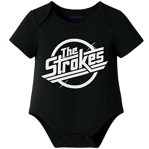 Body bebé Pilucho Manga Corta The Strokes Rock Grafimax