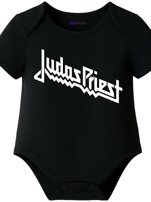Body bebé Pilucho Manga Corta Judas Priest Metal Grafimax