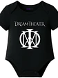 Body bebé Pilucho Manga Corta Dream Theater Metal Grafimax - Miniatura 1