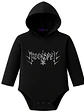 Body Pilucho Con Gorro 100% Algodón Moonspell Metal Grafimax - Miniatura 1