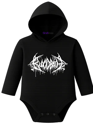 Body Pilucho Con Gorro 100% Algodón Metal Bloodbath Grafimax
