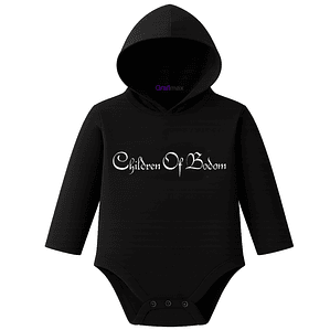 Body Pilucho Con Gorro Algodón Children Of Bodom Grafimax