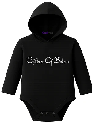 Body Pilucho Con Gorro Algodón Children Of Bodom Grafimax