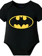 Body Bebé Pilucho Manga Corta Superhéroe Batman Grafimax - Miniatura 1