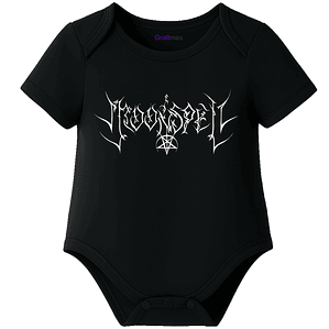 Body Bebé Pilucho Manga Corta Moonspell Metal Grafimax