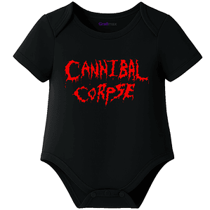 Body Bebé Pilucho Manga Corta Cannibal Corpse Metal Grafimax