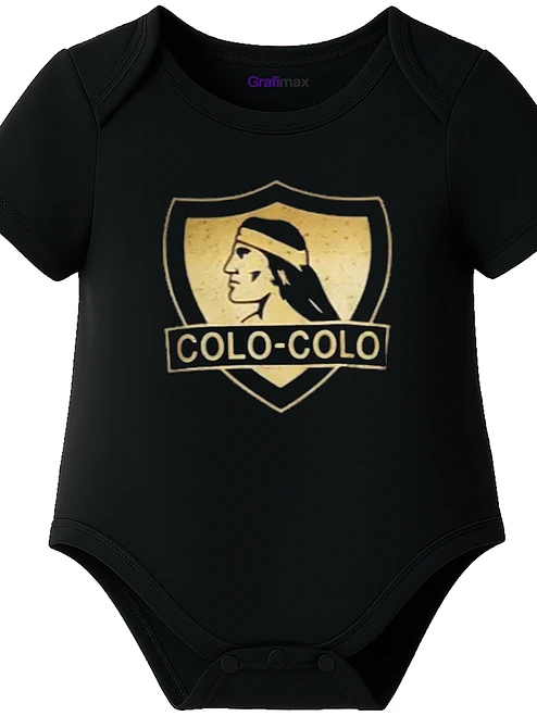 Body Bebé Pilucho Manga Corta Colo Colo Simbolo Grafimax 1