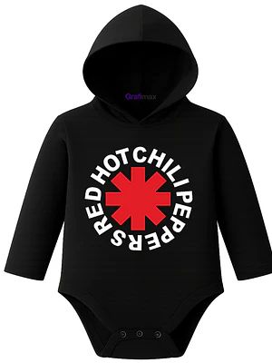 Body Pilucho Con Gorro Rock Red Hot Chili Peppers Grafimax