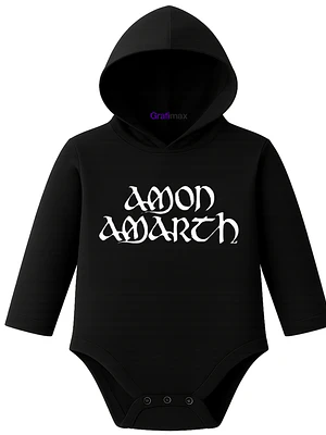 Body Pilucho Con Gorro Rock Metal Amon Amarth Grafimax