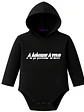 Body Pilucho Con Gorro Algodón Metal Annihilator Grafimax - Miniatura 1