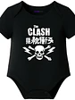Body Bebé Pilucho Manga Corta The Clash Rock Metal Grafimax - Miniatura 1