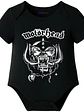 Body bebé Pilucho Manga Corta Motorhead Logo Rock Música Grafimax - Miniatura 1