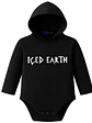 Body Pilucho Con Gorro 100 Algodón Metal Iced Earth Grafimax - Miniatura 1