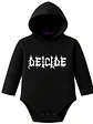Body Pilucho Con Gorro 100% AlgodÃ³n Deicide Metal Grafimax - Miniatura 1