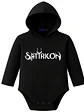 Body Pilucho Con Gorro 100% Algodón Satyricon Metal Grafimax - Miniatura 1