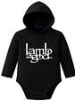 Body Pilucho Con Gorro Algodón Lamb Of God Metal Grafimax - Miniatura 1