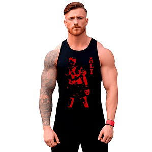 Polera Musculosa Sin Manga Muhammad Ali Grafimax