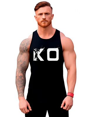 Polera Musculosa Sin Mangas Boxeo Gym Grafimax