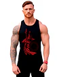 Polera Gym Gladiador Espartano Musculosa Sin Mangas Grafimax - Miniatura 1
