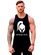 Polera Musculosa Sin Manga Casco Gladiador Sparta Grafimax - Miniatura 1