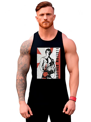 Polera Musculosa Sudadera Sin Mangas Rocky Balboa Poster