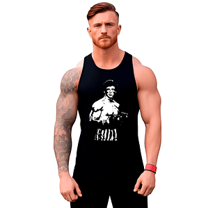 Polera Musculosa Sin Manga Rocky Boxeo Pelí­cula Grafimax