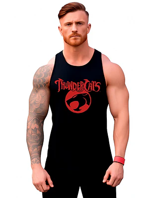 Polera Sin Manga Musculosa Thundercats Serie 80 Grafimax