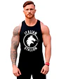 Polera Sin Manga Musculosa Algodón Italian Stallion Grafimax - Miniatura 1