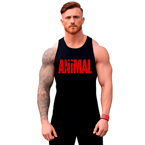 Polera Musculosa Sin Mangas Animal Sudadera Gym Grafimax
