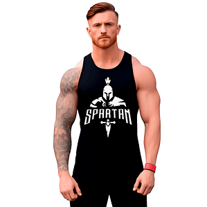 Polera Musculosa Sin Mangas Gym Gladiador Spartan Grafimax