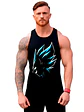 Polera Musculosa Sin Manga Vegeta Anime Dragon Ball Grafimax - Miniatura 1